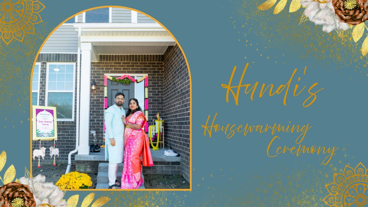 Hundi’s Housewarming ceremony | Dream House | Chavi Studio | Michigan USA