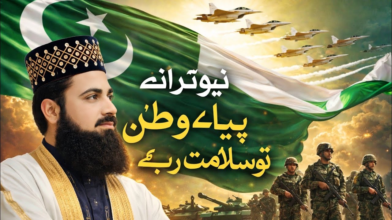 Piyare Watan Tu Slamat Rhy♥️💫|Pakistan Zindabad| Qari Sajjad Muavia♥️|