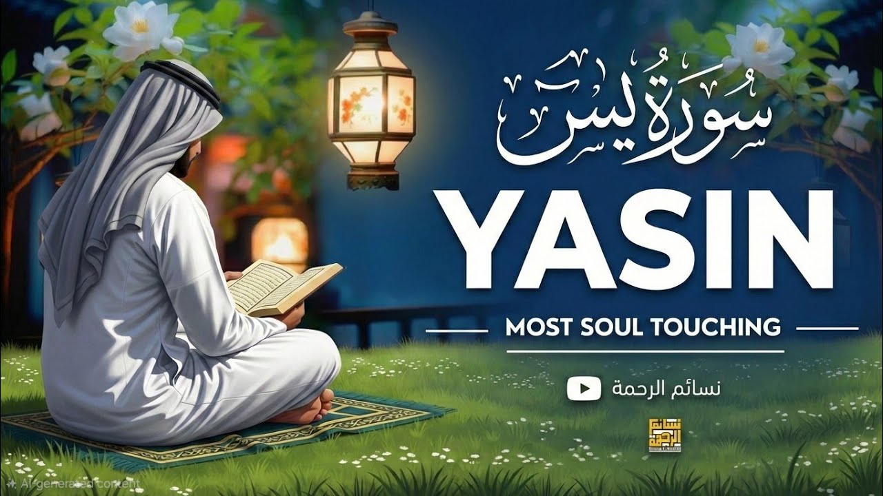 Surah Yaseen Beautiful Recitation | Soul-Soothing Quran Tilawat for Calmness and Spiritual Peace