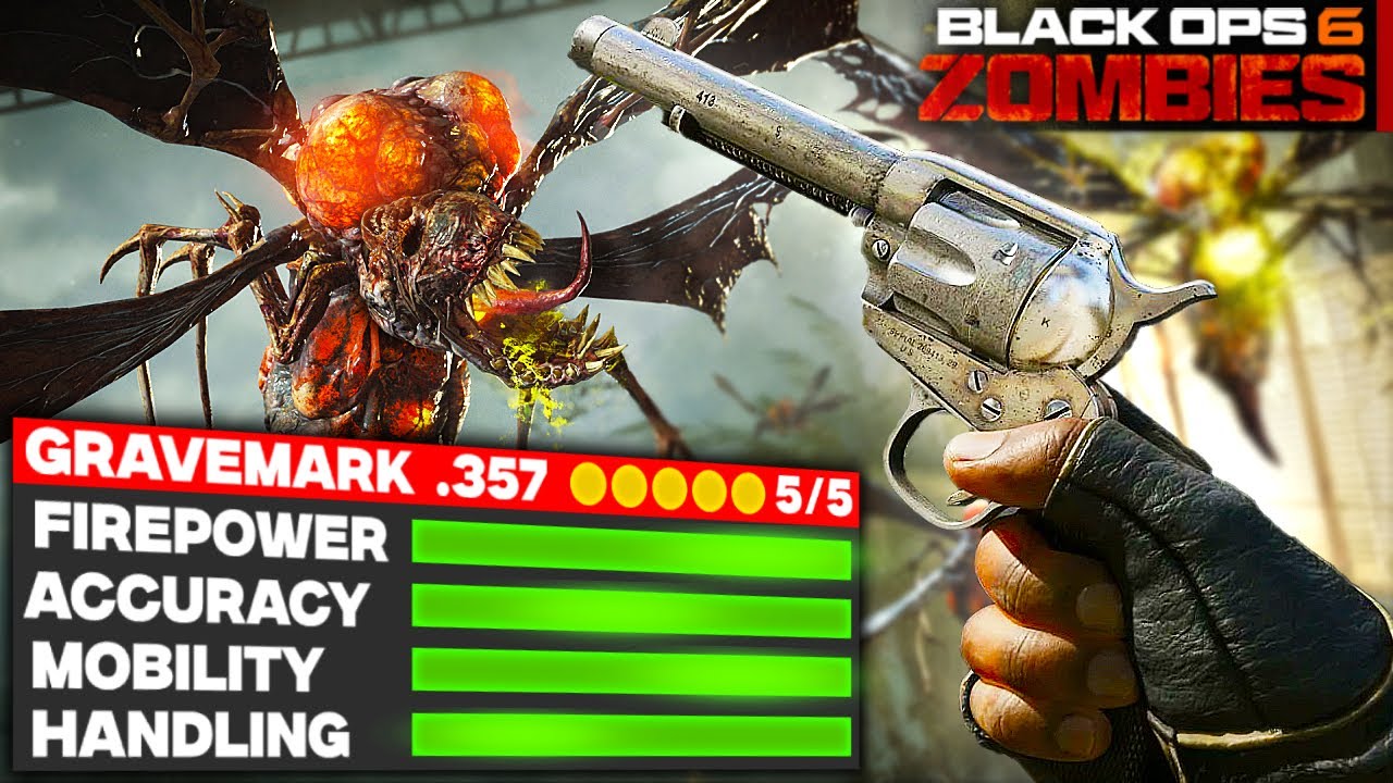 Этот НОВЫЙ Gravemark .357 просто БЕЗУМИЕ! (Black Ops 6 Zombies)
