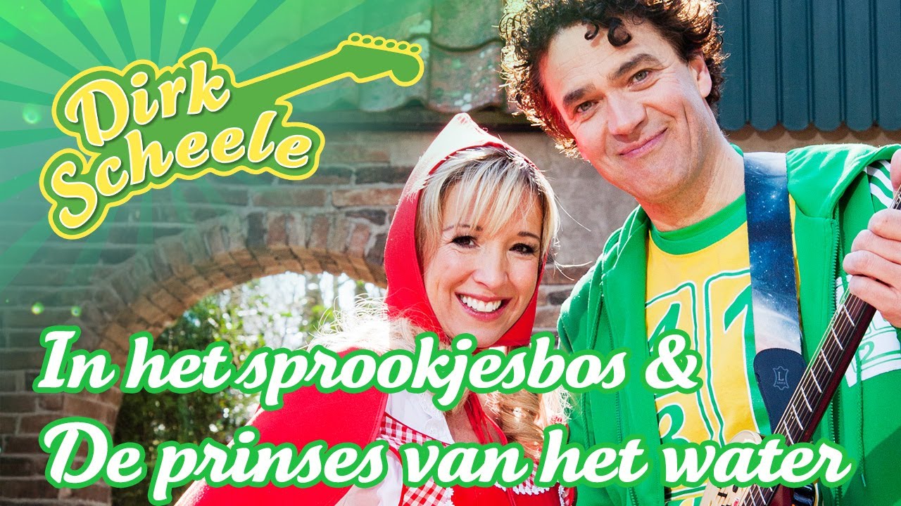 Dirk Scheele -  In het Sprookjesbos met Kathleen (K3) & Prinses van het Water 🎤👑 | Op Stap