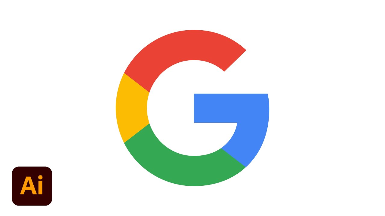 [🎨] Comment Redesigner :: Créer le Logo Google sur Illustrator