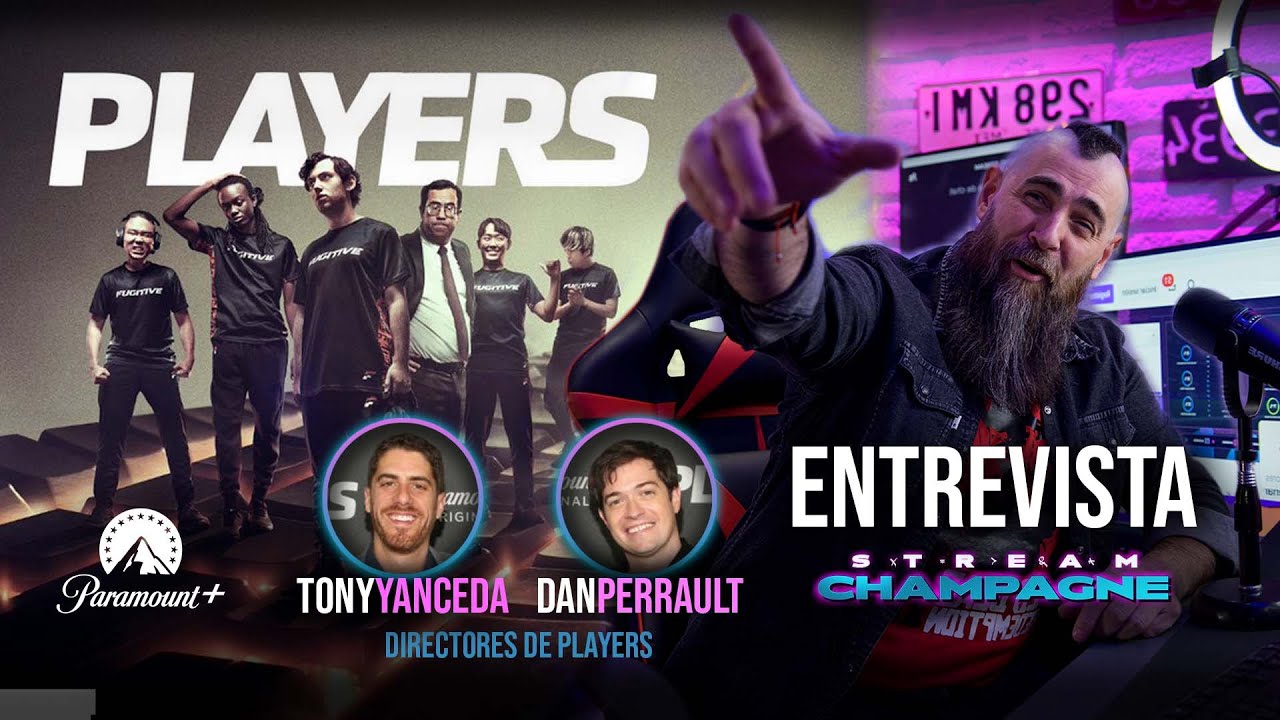 CHARLAMOS con el DIRECTOR y el GUIONISTA de PLAYERS | Stream Champagne 🍾