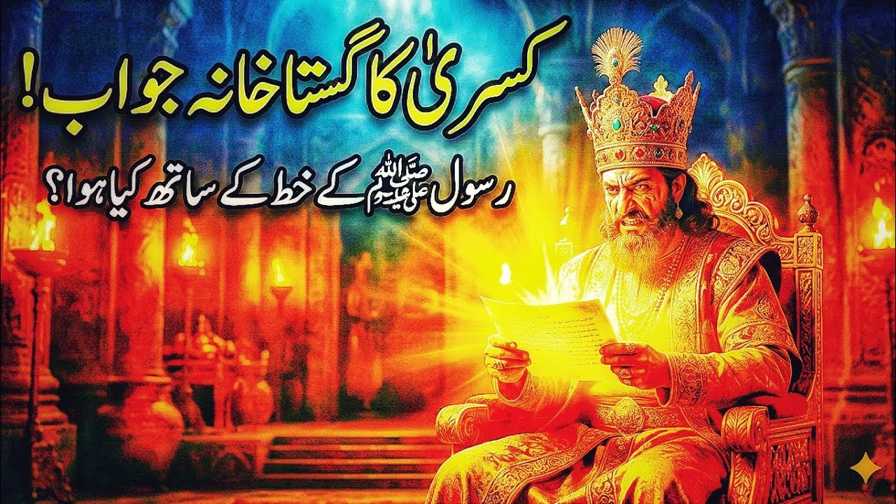 When Kisra Rejected the Letter of Prophet Muhammad ﷺ | A Powerful Islamic History