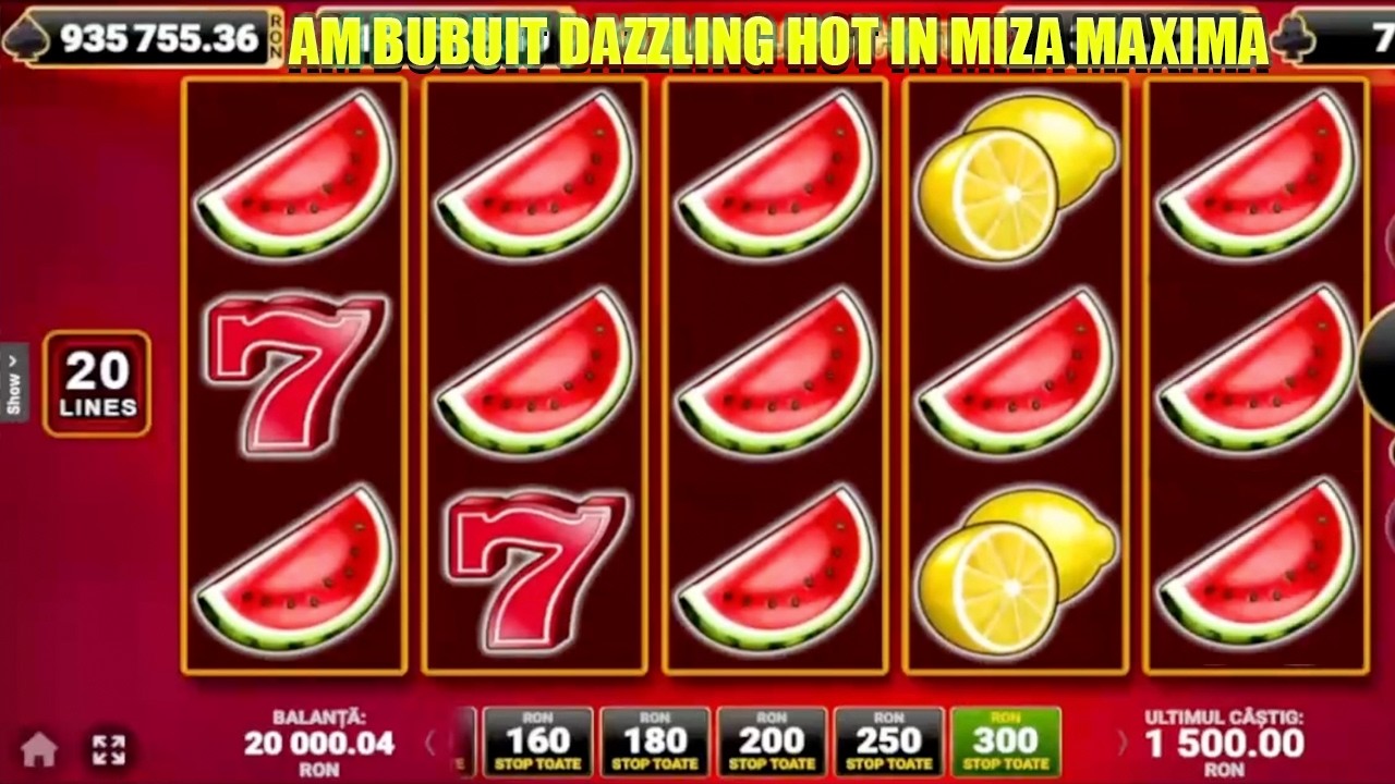 PANOU DE PEPENI LA DAZZLING IN MIZA MAXIMA