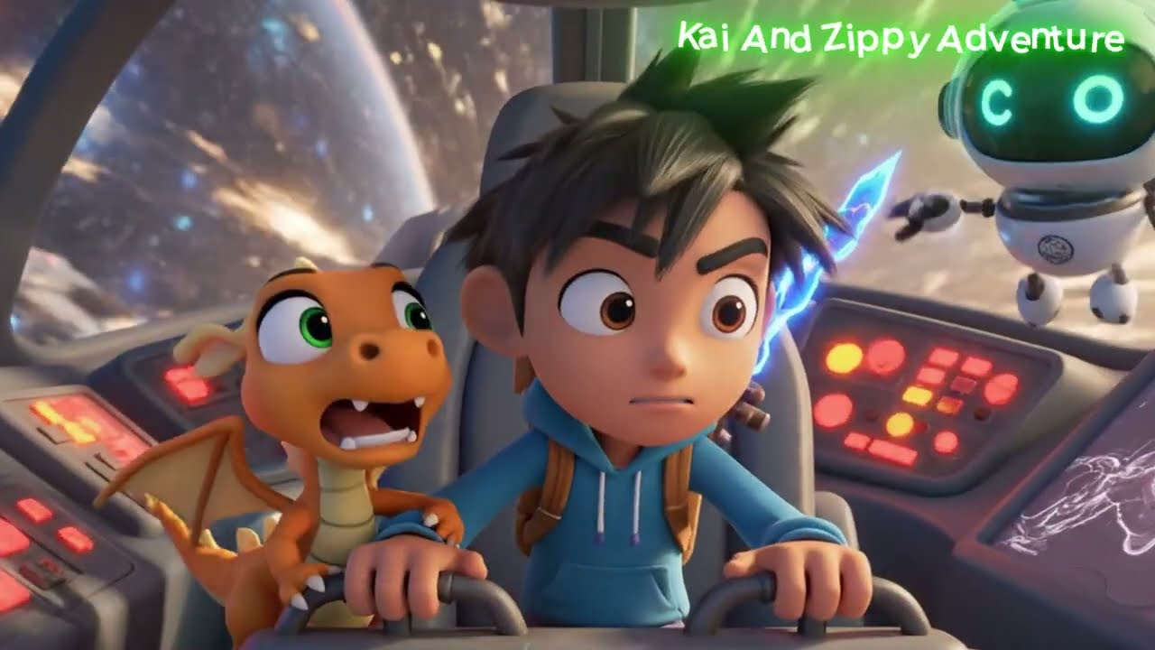 Kai And Zippy Adventure Episode 7 🤖 Invasion of the Space Bugs 🚀 Cartoon For Kids