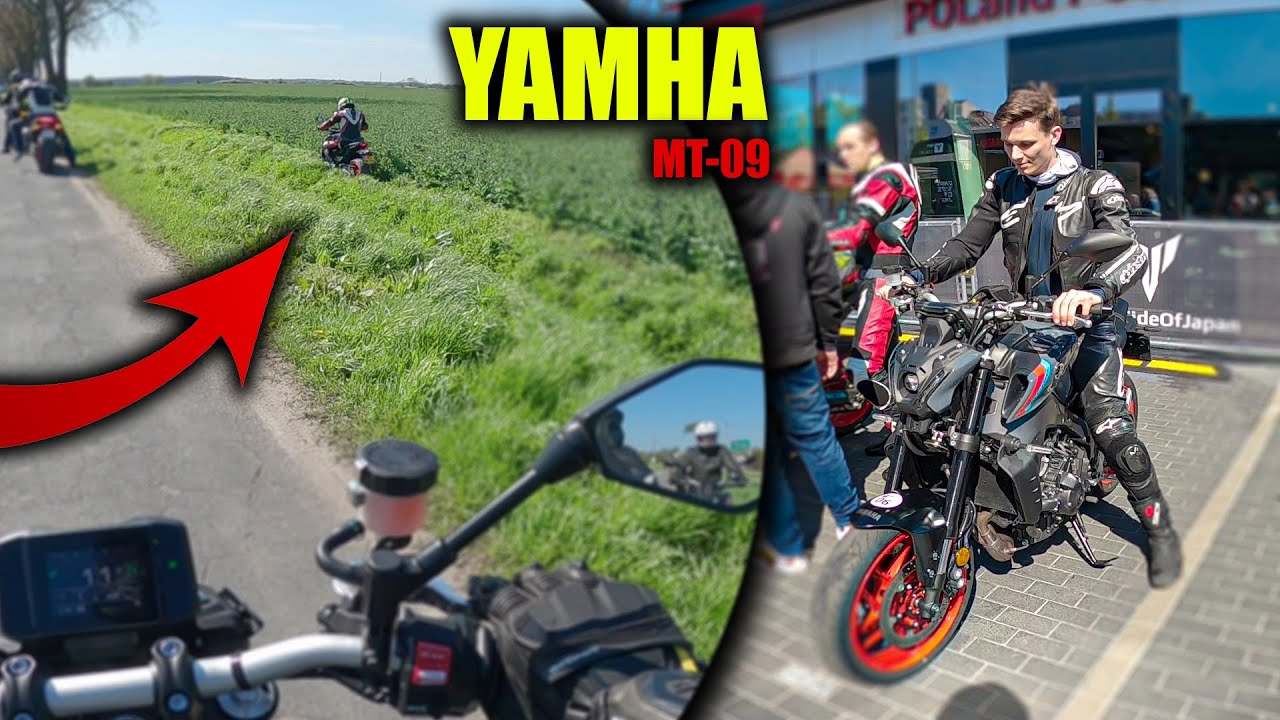 TEN MOTOCYKL SAM SIĘ RWIE W POLE! Yamaha MT-09 2021