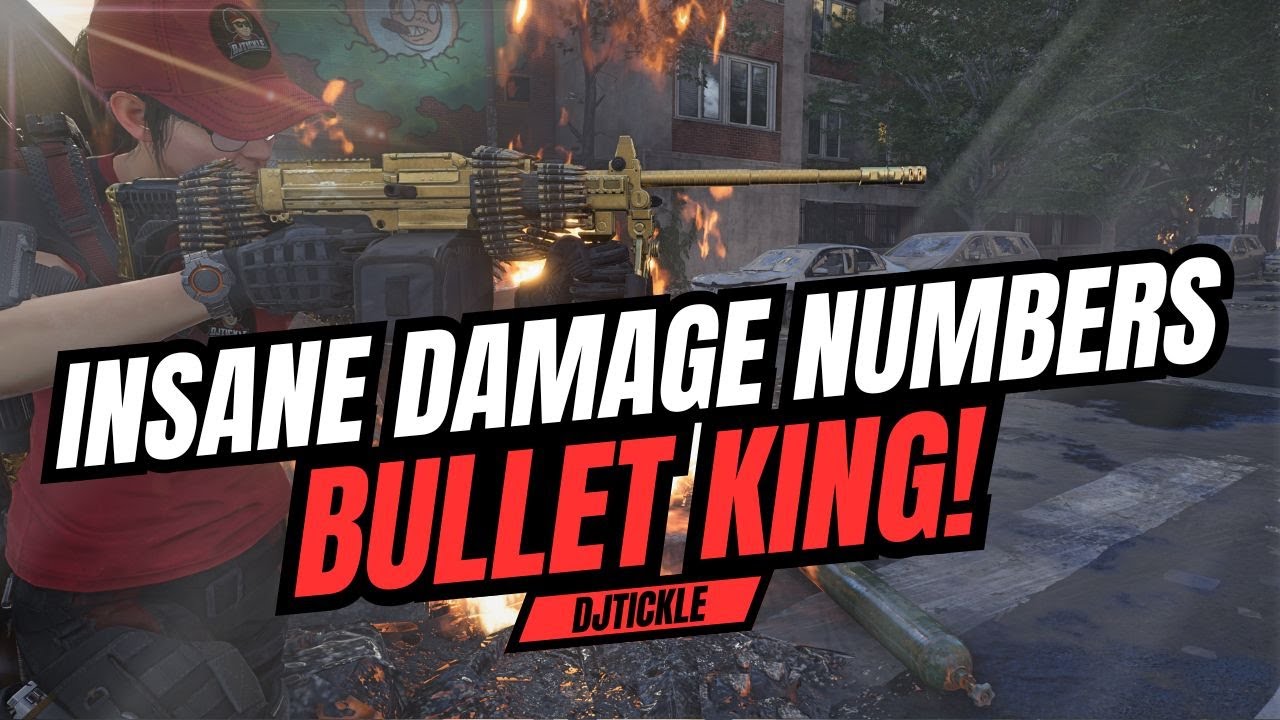 THE BEST BULLET KING BUILD IVE EVER USED! #TheDivision2