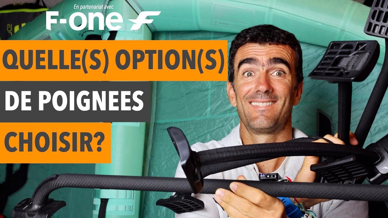 Wingfoil: que penser des options de poignées et boom F-One et comment bien les choisir?
