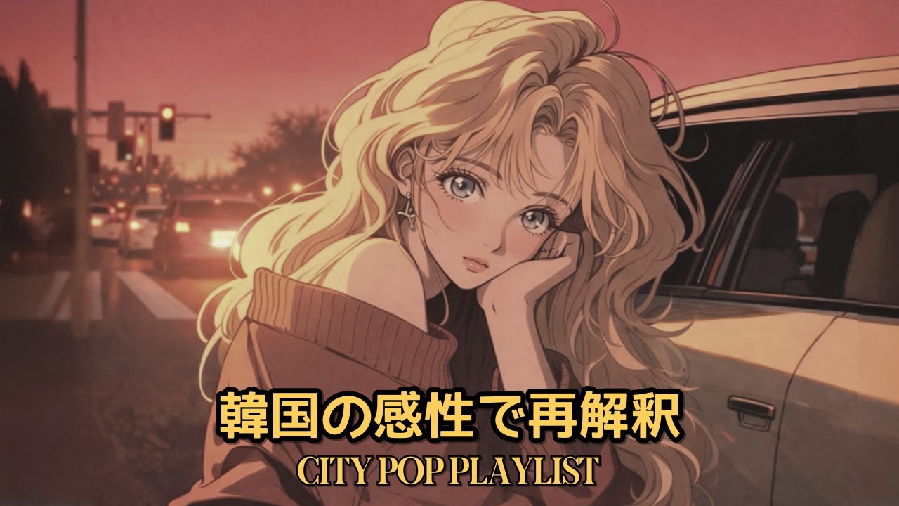 韓国人が作った J-CITY POP「都会を彩る甘い魔法」🎧 | Playlist