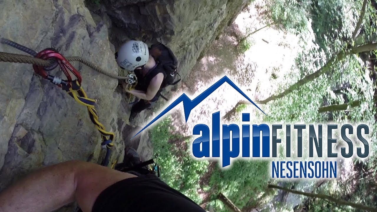 Örflaschlucht Klettersteig - Örfla Canyon via Ferrata - Götzis, Vorarlberg, Austria