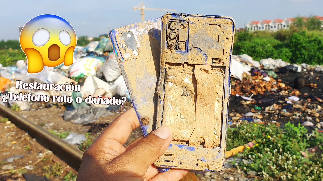 Restauración ¿Teléfono roto o dañado? Galaxy A21s, Encuentro de buceo en basureros
