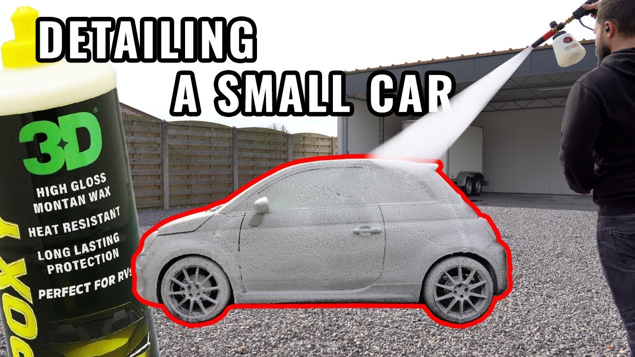 Detailing a Little Fiat | Auto Detailing ASMR