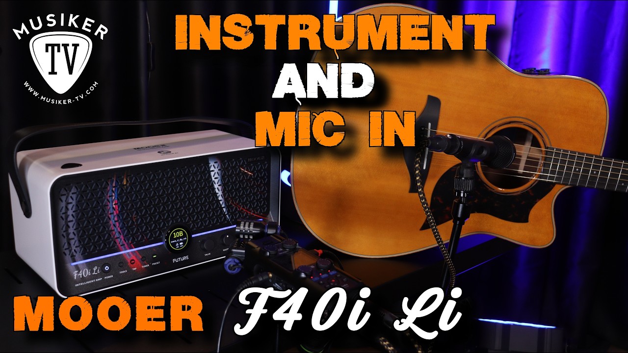 Mooer F40i Li - Mic In