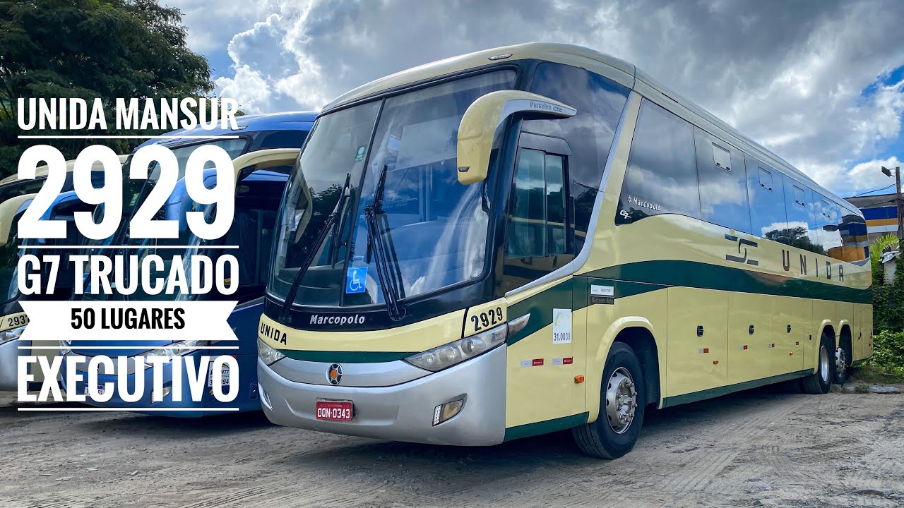 Unida Mansur 2929 - Conheça um dos G7 trucado da frota com 50 poltronas executivo