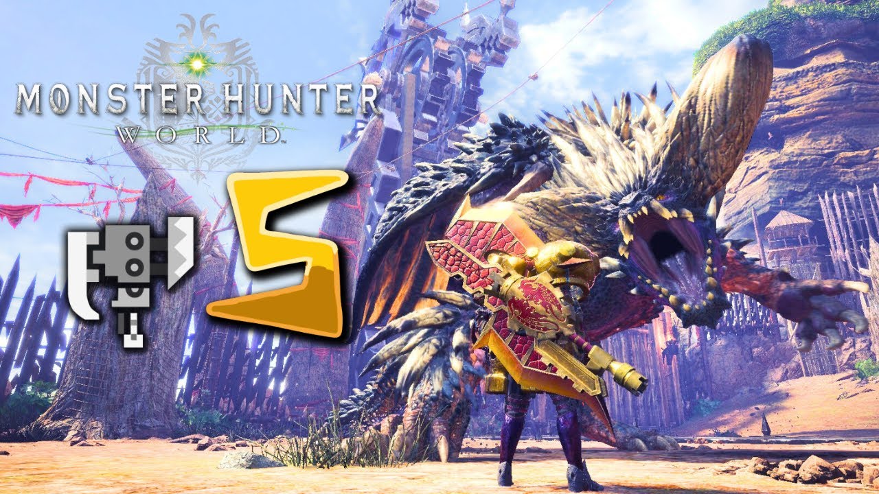 MHW式回避スラアクでマルチ用ネルギガンテをソロS討伐するライズ民【モンハンワールド/アイスボーン/TA/mhwi/Switch Axe/Nergigante】