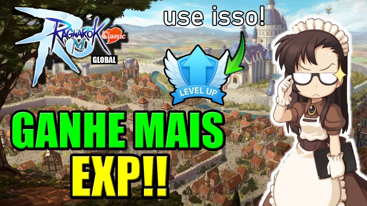 COMO FARMAR EXP R&Aacute;PIDO Ragnarok M Classic l EVOLUA SEU PERSONAGEM TODOS OS DIAS!