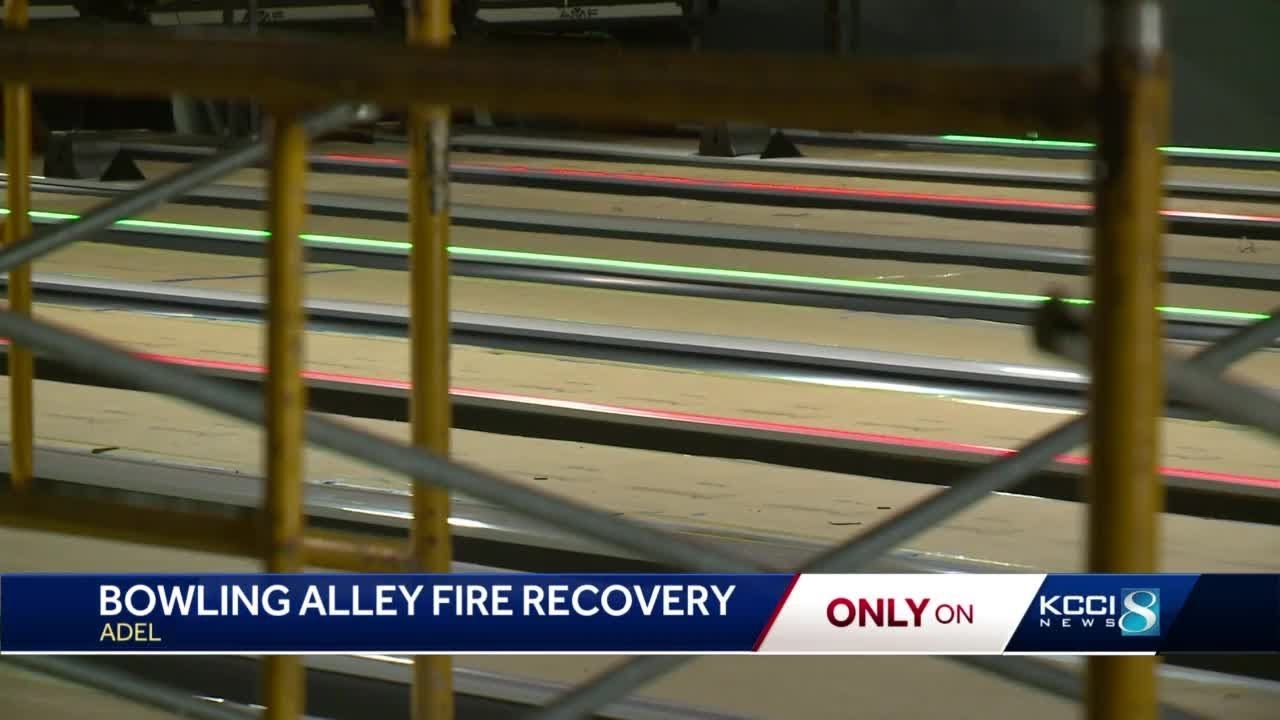 Bowling alley fire recovery