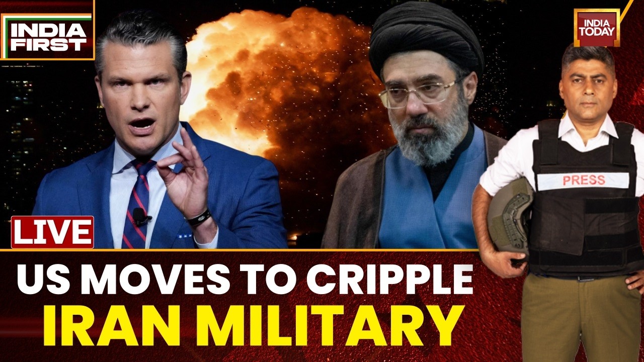 Iran Israel US War LIVE:  Biggest Escalation In Iran War? | US Moves To Destroy Iran Military