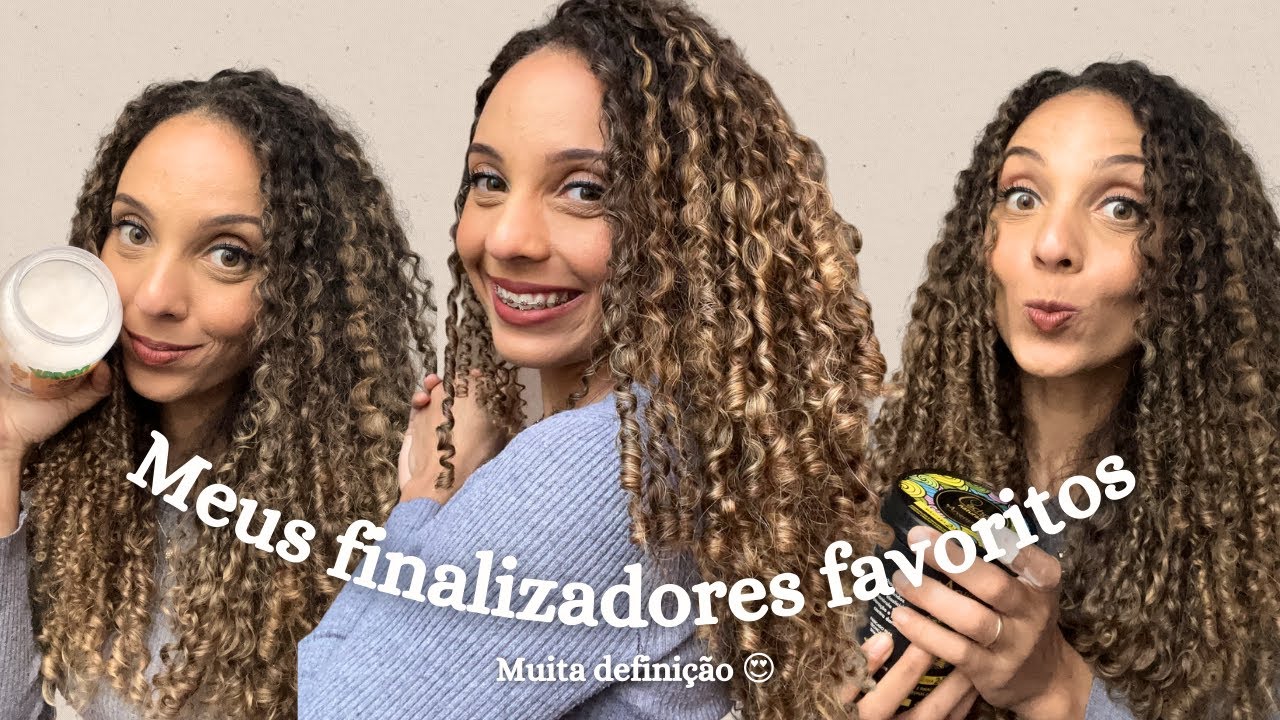 Top Cremes para Pentear PESADOS para ter muita DEFINIÇÃO e DAYAFTERs ✨ Cabelos cacheados e crespos