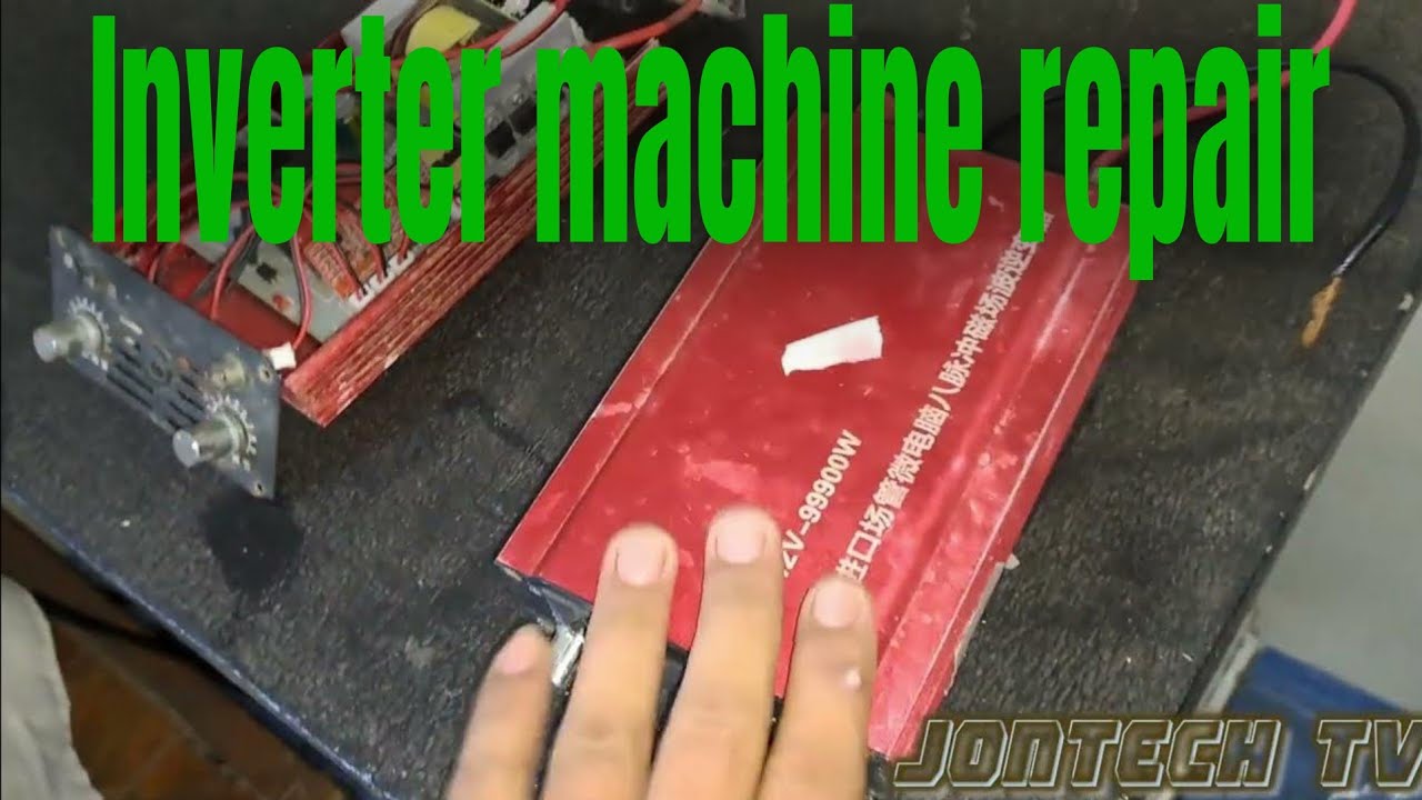 part 01  inverter fishing machine walang kuryente/ panoorin mo ito