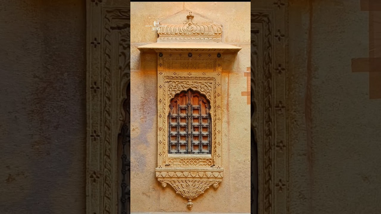 Traditional Window #trendingshorts #architecture #design #respect #aesthetic #rajasthan #bikaner