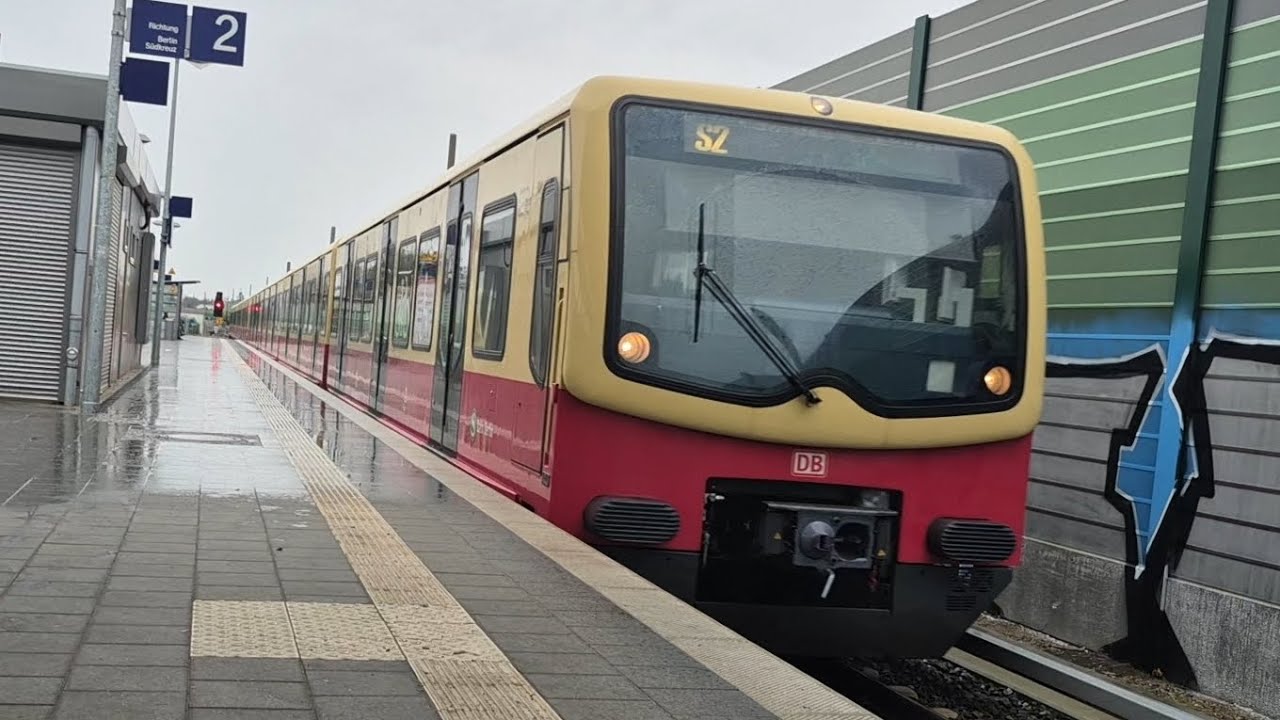 S-Bahn Berlin | Mitfahrt in der S2 von Lichtenrade bis Yorckstraße in der BR 481 Mod 455-4