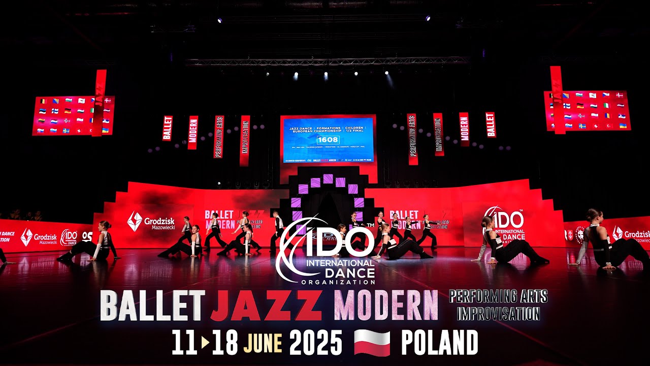 JESSY | Slovak Republic | Children Formations | IDO Jazz Dance European Championship 2025