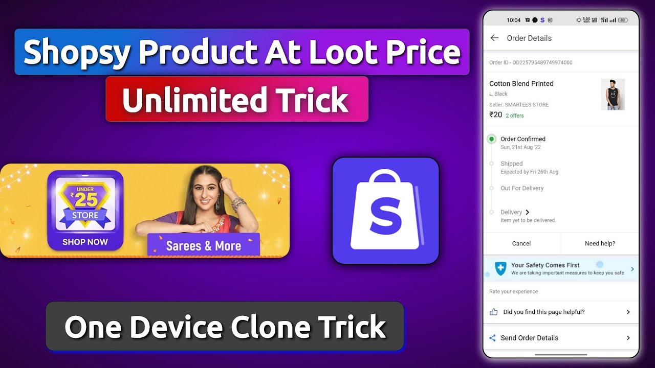 🔥Shopsy Rs.25 store Unlimited Trick | shopsy product at huge discount | Shopsy free shopping
