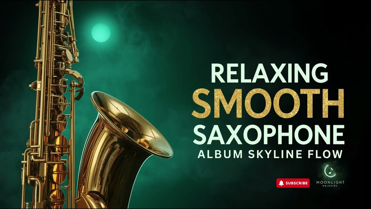 Smooth Jazz Saxophone 🌃 City Skyline Smooth Jazz Music for Focus & Productivity Full Album