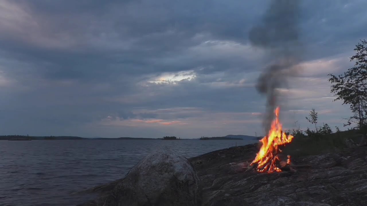 👉 99% Fall Asleep to This 🔥 Cozy Fireplace, Ocean Waves & Wind Sounds | 6 Hours (No Ads)