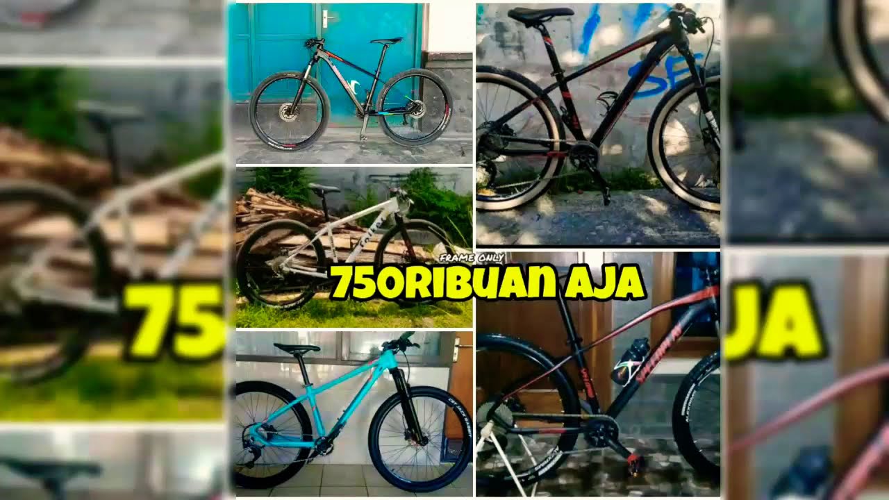 Rekomendasi frame sepeda MTB 27,5 termurah