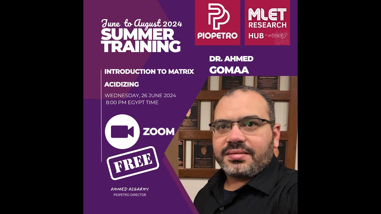 Introduction to Matrix Acidizing by Dr. Ahmed Gomaa