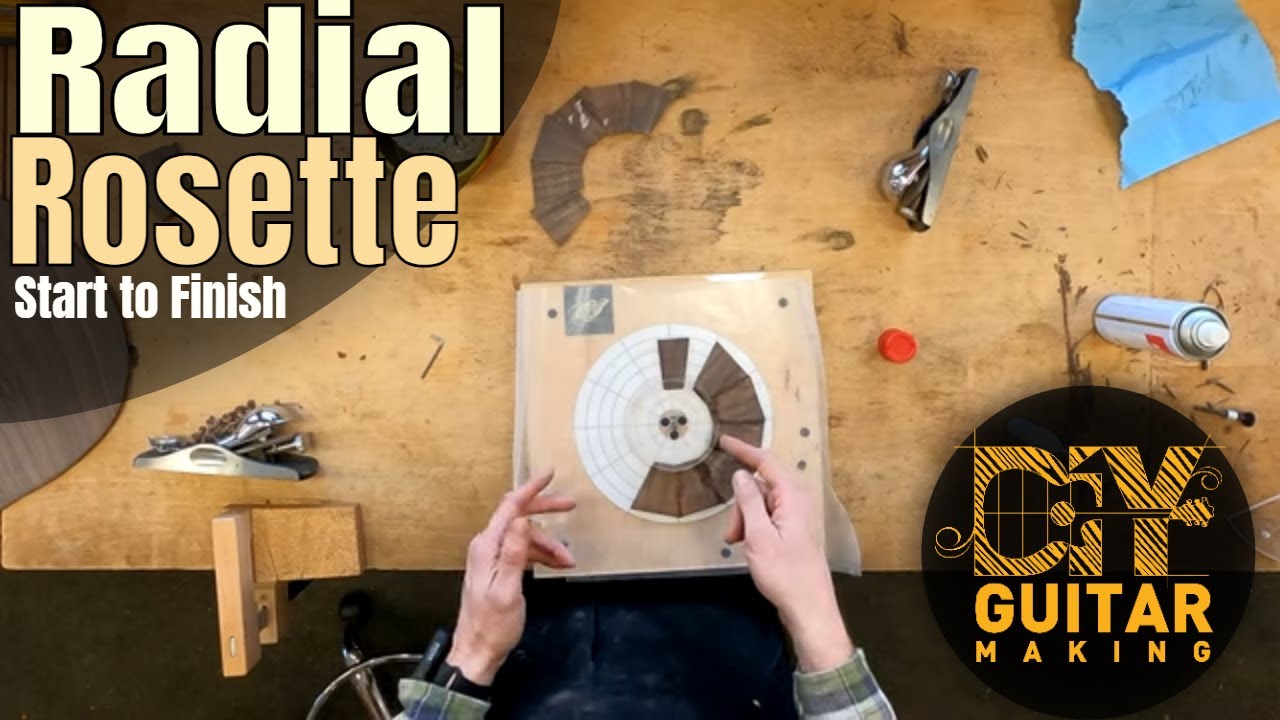 Let's Make a Radial Rosette from Black Walnut!