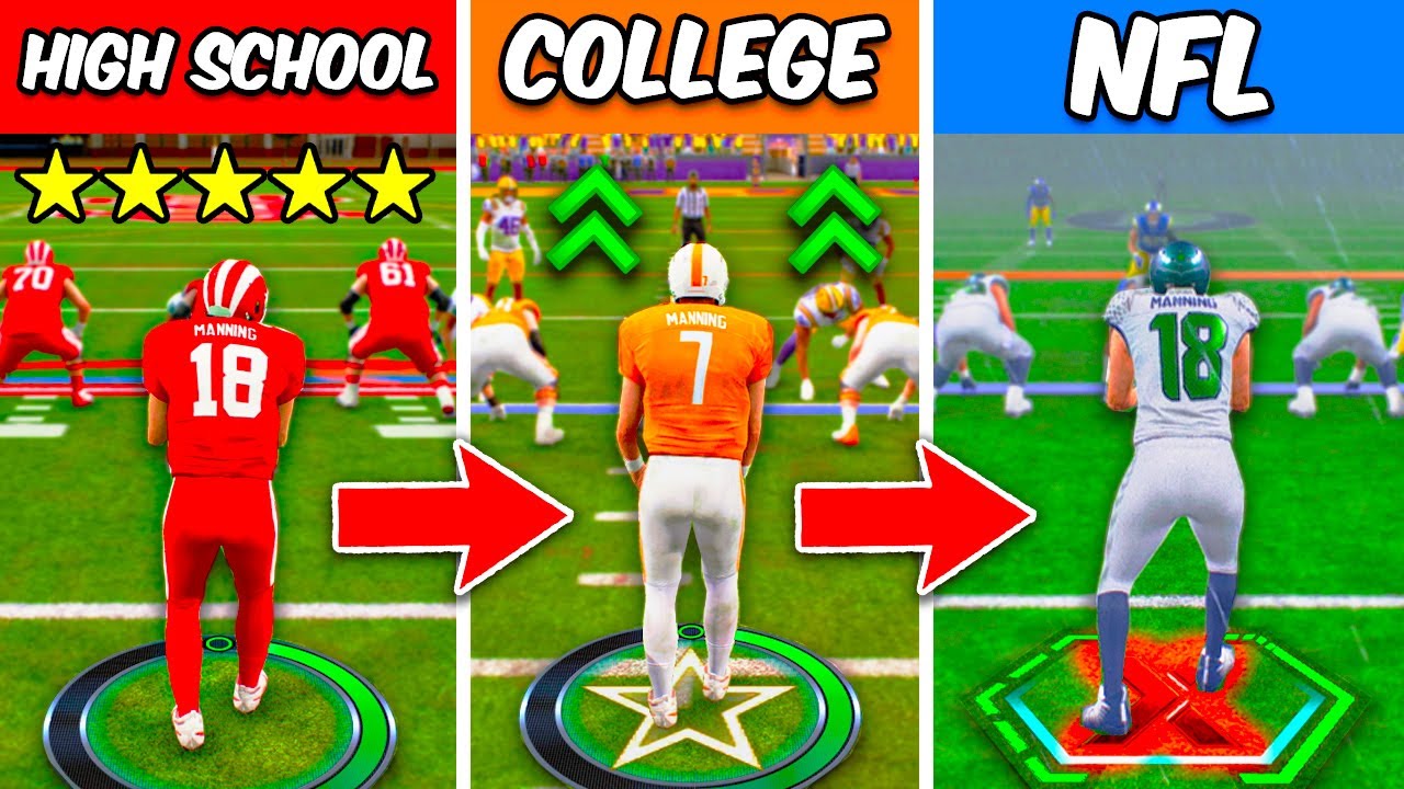 5 Star POCKET PASSER QB Becomes NFL GOAT - Full Movie