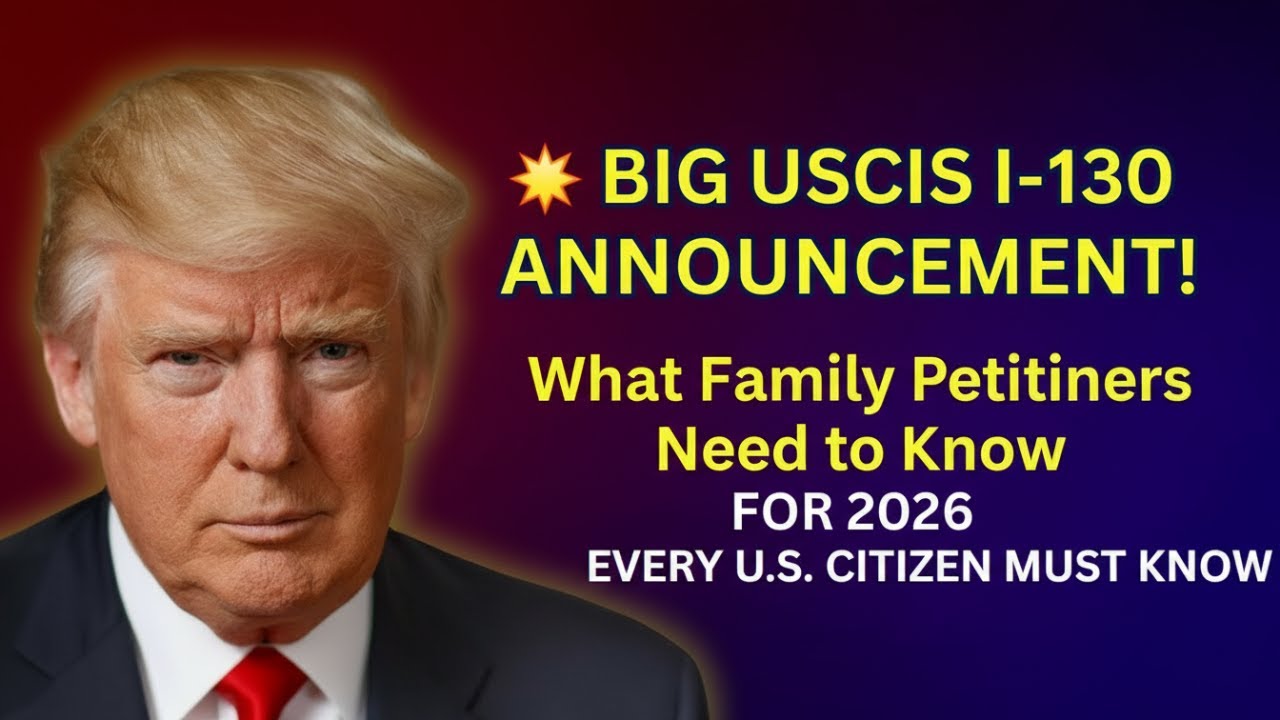 💥 Важное объявление USCIS по форме I-130: что нужно знать заявителям, подающим петицию о разделе ...