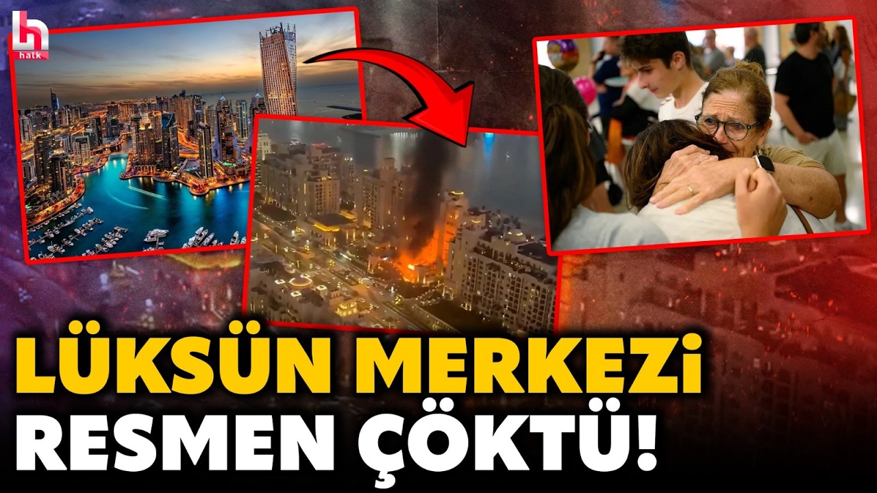 SAVAŞ ŞİMDİDEN DUBAİ'Yİ ÇÖKERTTİ! 'Lüks imparatorluğu' kağıt gibi dağıldı! Şehirden kaçan kaçana...