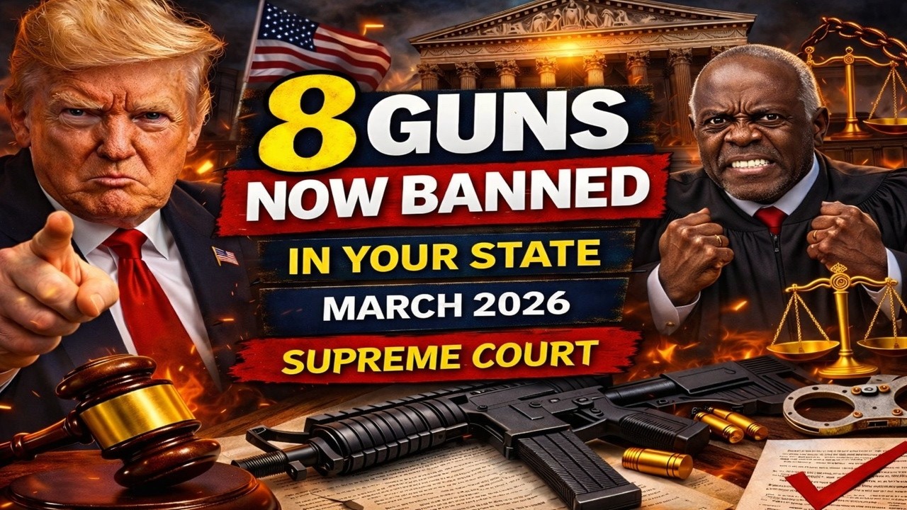 8 Guns That Are Now ILLEGAL in Your State &mdash; March 2026 Supreme Court Fallout