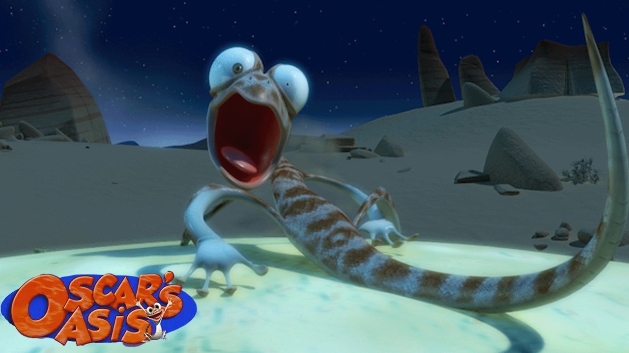 Oscar Walks on The Moon + More Funny Oscar's Oasis Cartoons for Kids