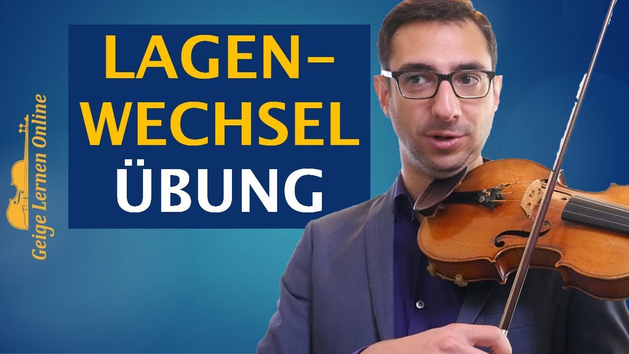 Wenn du einen Lagenwechsel lernen willst, dann solltest du ERST diese Übung machen.