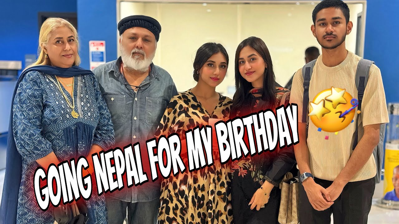 Finally ma Nepal ja rahi hon but baba or izma ko boht miss krongi 😭❤️||Dubai to Nepal  