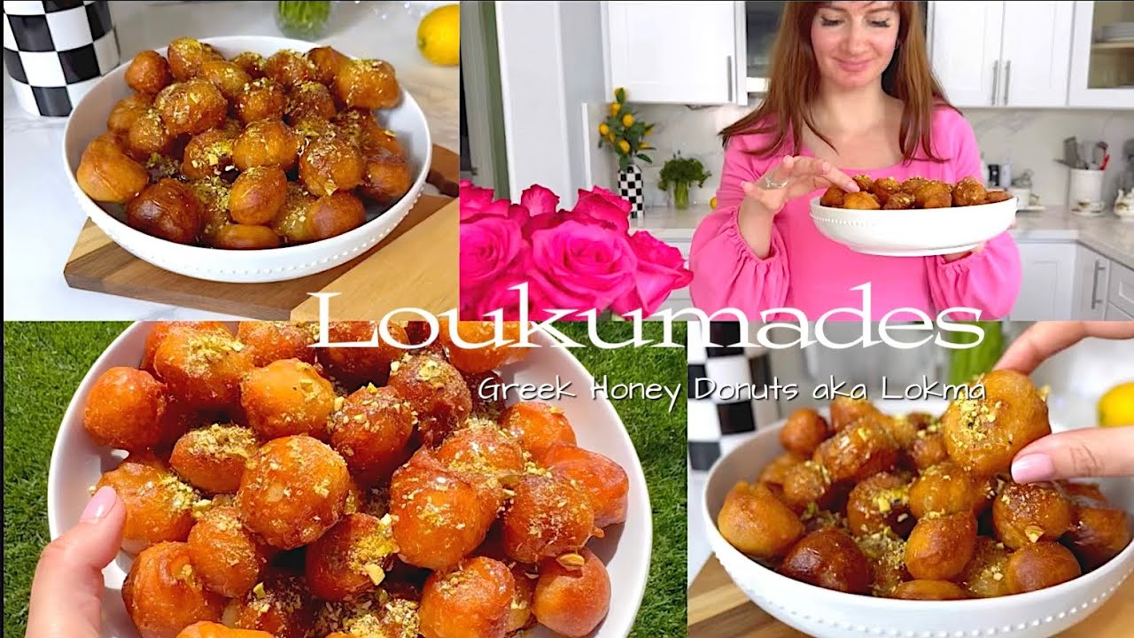 Loukumades- Greek Honey Donuts aka Lokma