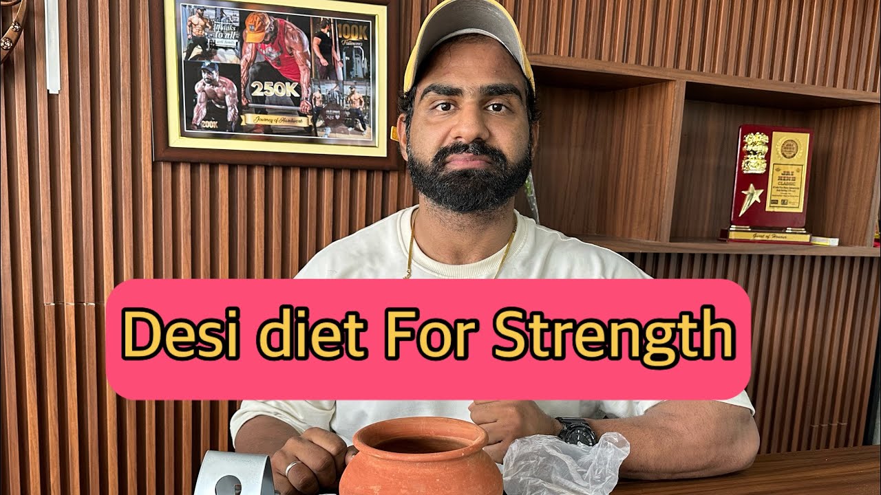 Desi diet For Strength For Power Try krke dekho for gain and size #desidiet #gains #indianfood