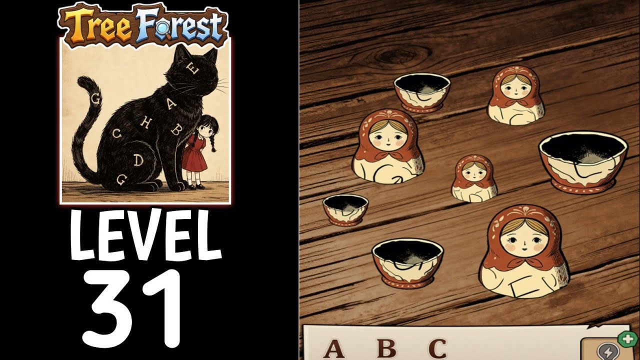 Tree Forest: Detective Words Level 31 Gameplay & Solution