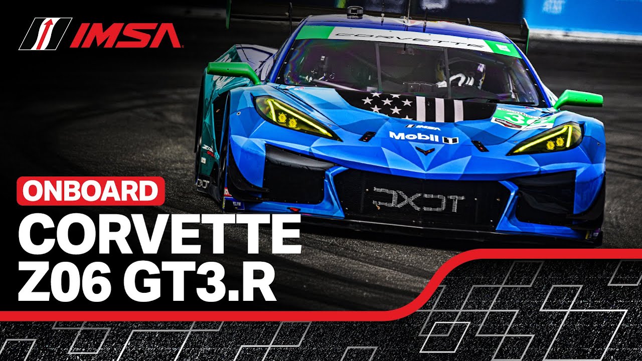 2025 IMSA Acura Grand Prix of Long Beach | #36 DXDT Corvette Z06 GT3.R GTD | In-Car Camera