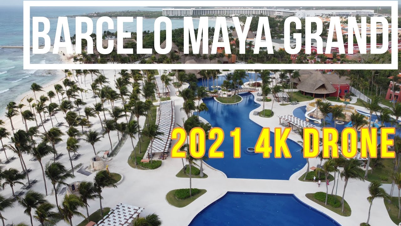 2021 Barcelo Maya Grand Resort 4k Drone