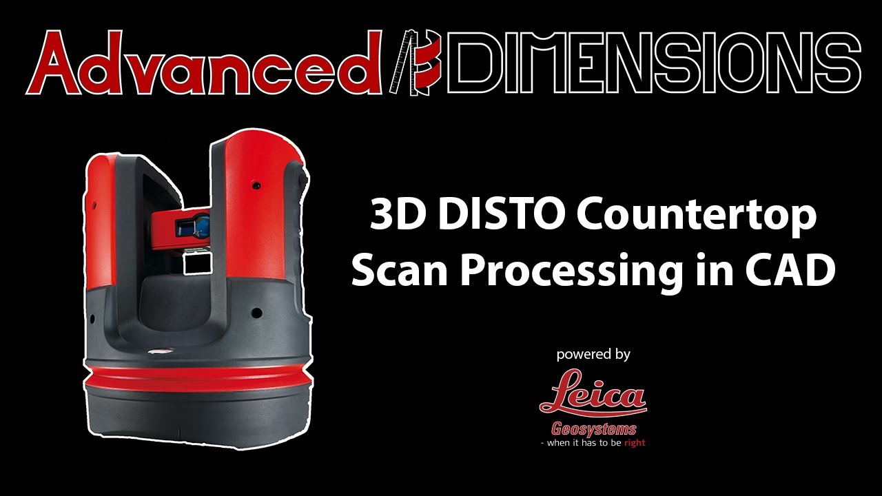 Processing a Counter Scan in CAD