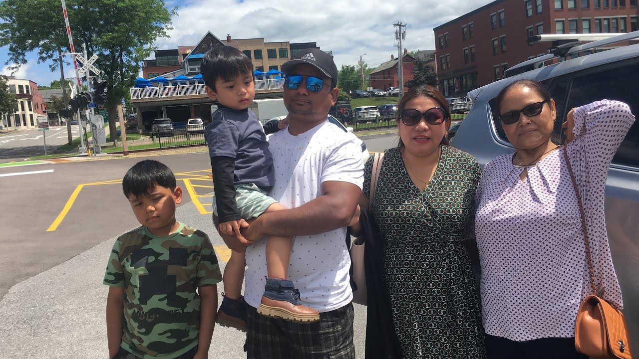 After 9 years visited Vermont (families trip ) छ्यामाकाका  र भाईलाई भेटेर खुसी लाग्यो।@Bhutanese Mom