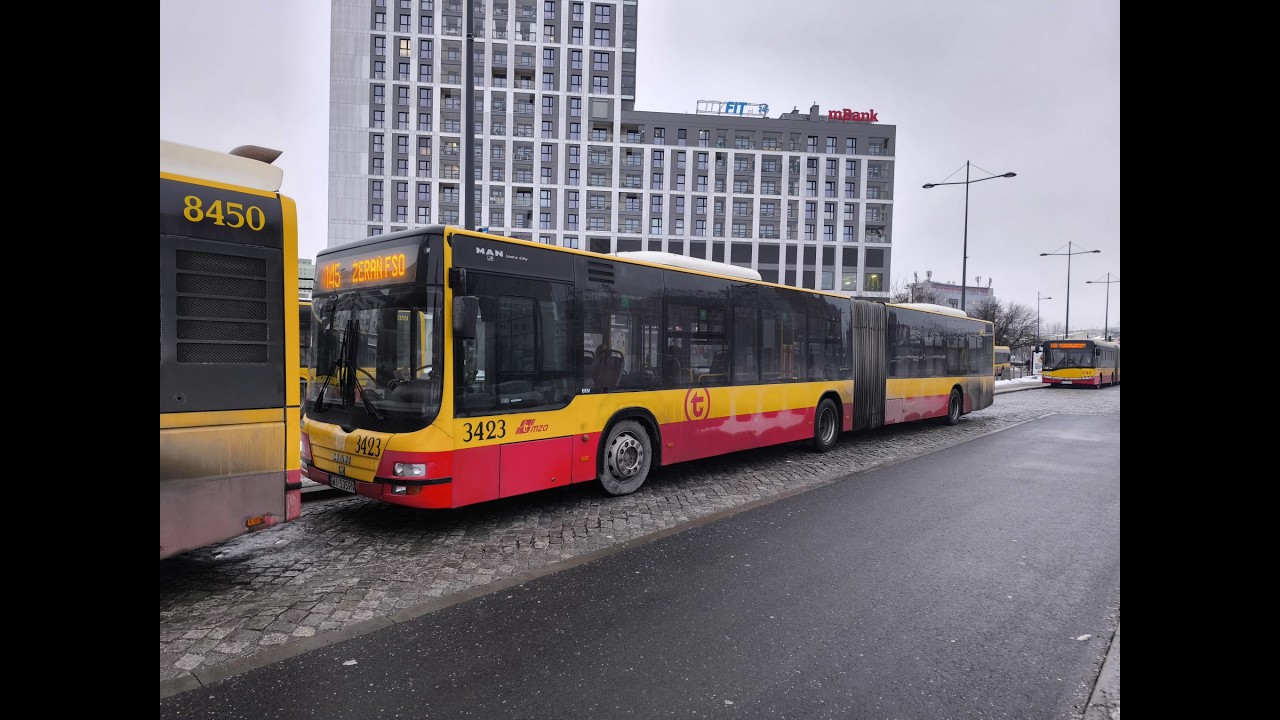 MAN NG363 Lion's City G A23 na linii 145 (I)