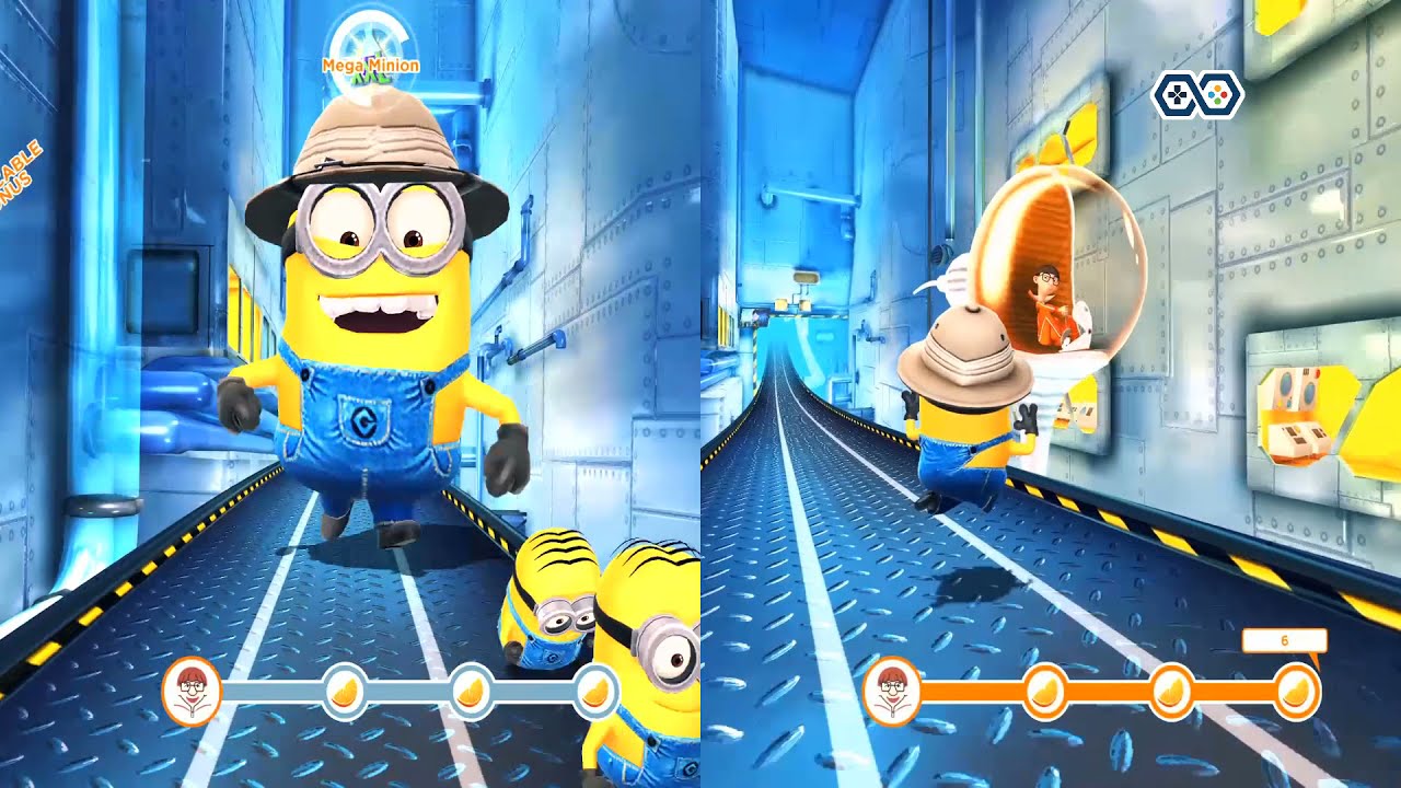 Despicable Me 2: Minion Rush Hunter Minion VS Vector 🚀🚀 Reverse Gameplay🚀🚀 Boss Fight - EP 05